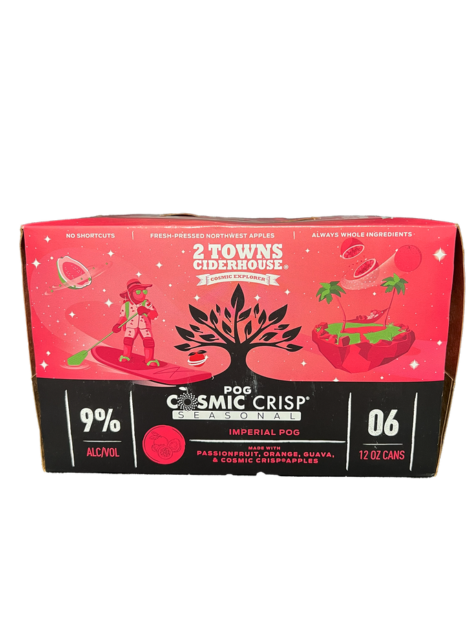 2 Towns Seasonal Cider 6 Pack Cans