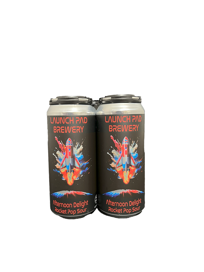 Launch Pad Afternoon Delight Rocket Pop Sour 4 Pack Cans