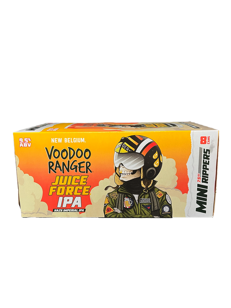 New Belgium Juice Force IPA Mini Rippers 7.5 oz 8 Pack Cans