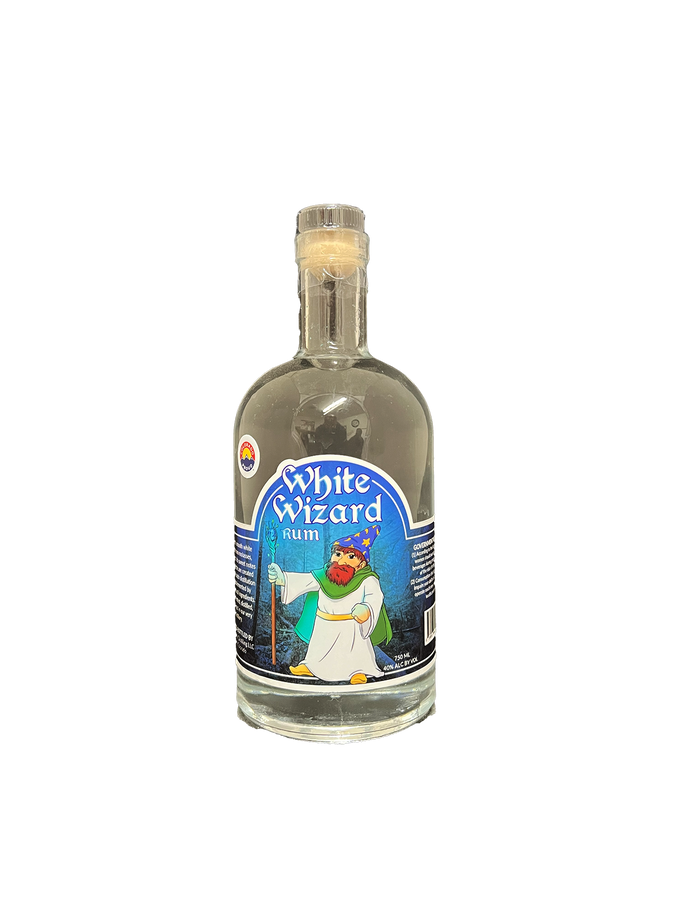 Gnebriated Gnome Distilling White Wizard Rum 750ML