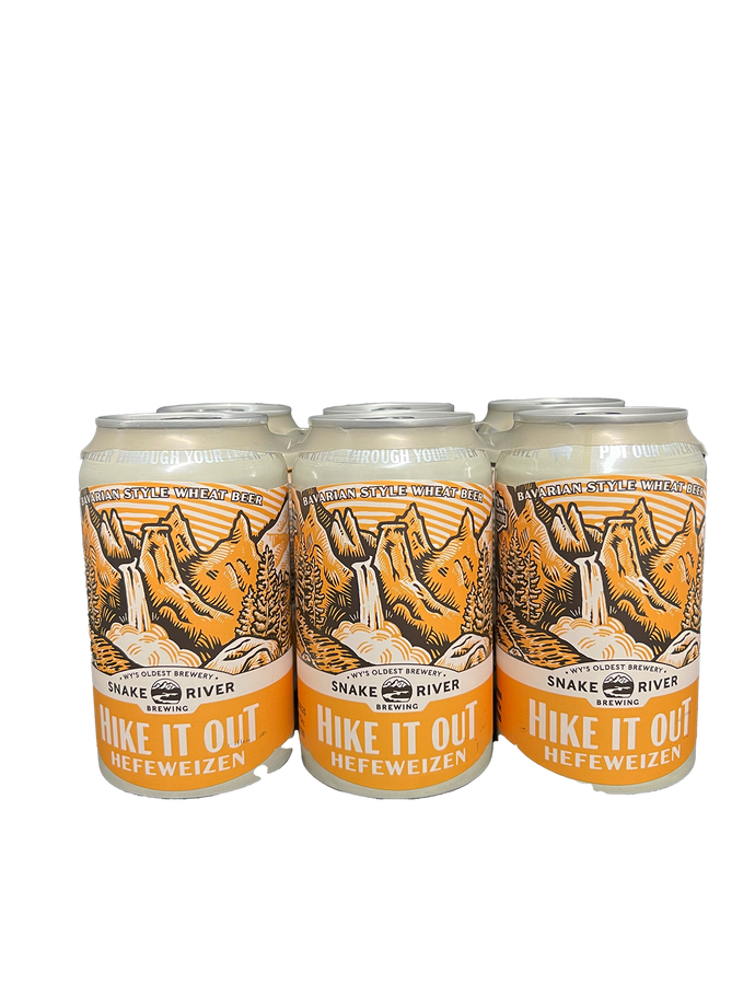 Snake River Hike It Out Hefeweizen 6 Pack Cans