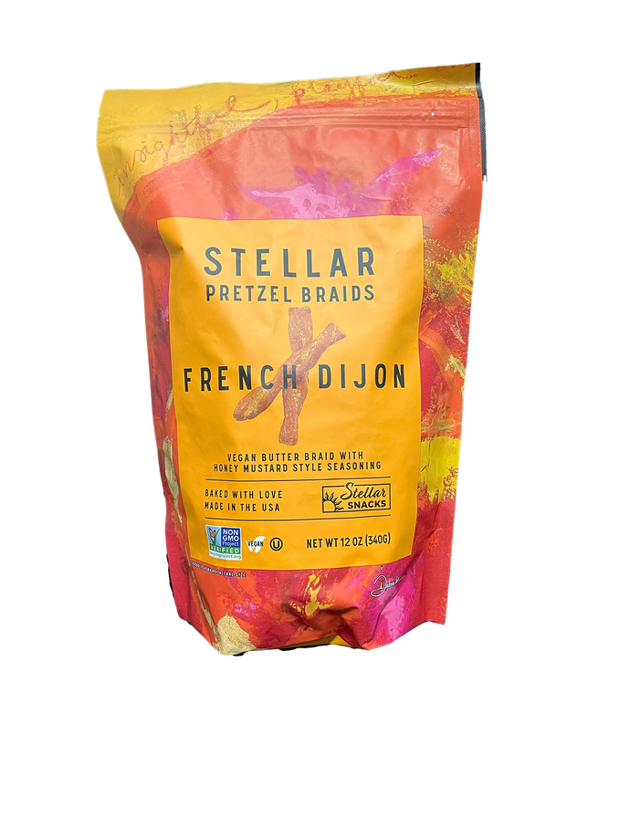 Stellar Pretzel Braids French Dijon 12 oz