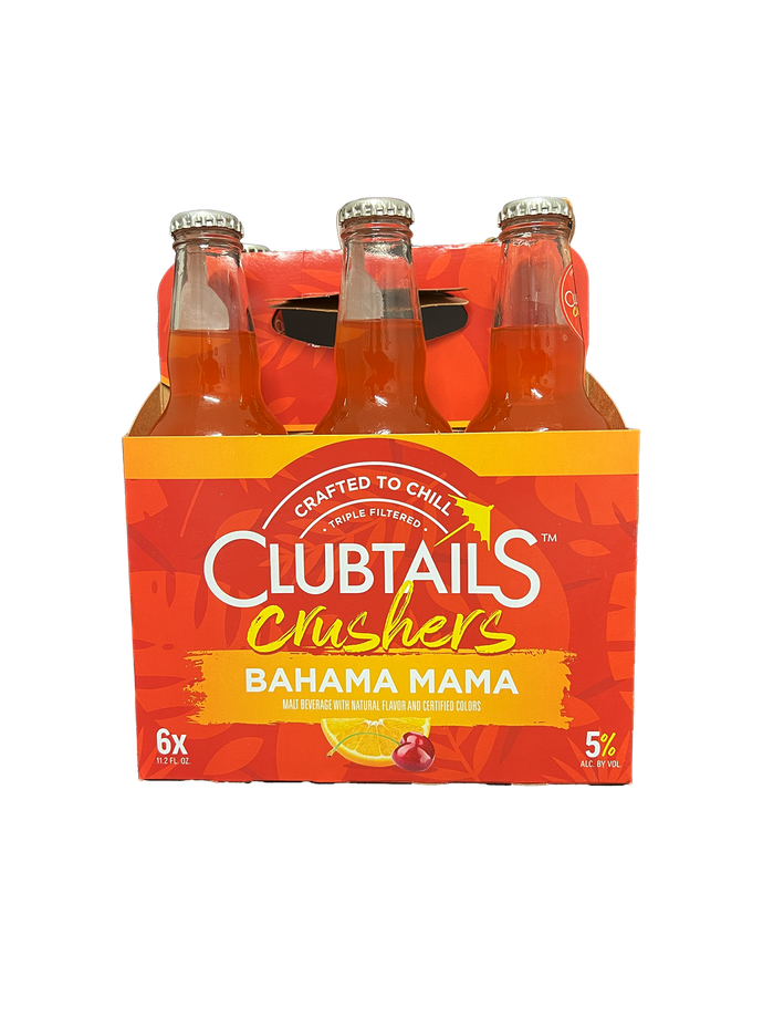 Clubtails Crushers Bahama Mama 6 Pack Bottles