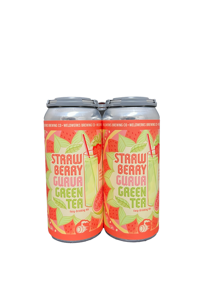 Weldwerks Strawberry Guava Green Tea Ale 4 Pack