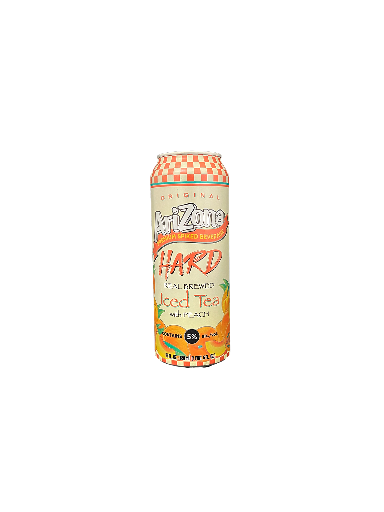 Arizona Hard Iced Tea With Peach 22oz Can