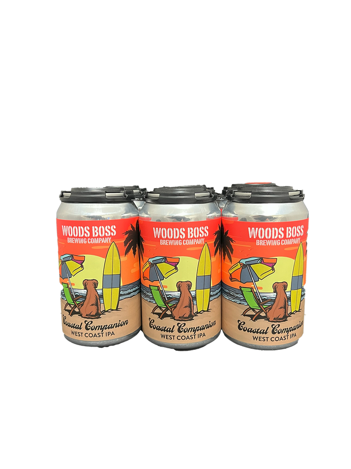 Woods Boss Coastal Companion West Coast IPA 6 Pack Cans