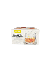 Load image into Gallery viewer, True Evanston Scotch Tumbler Glass 4 Pack
