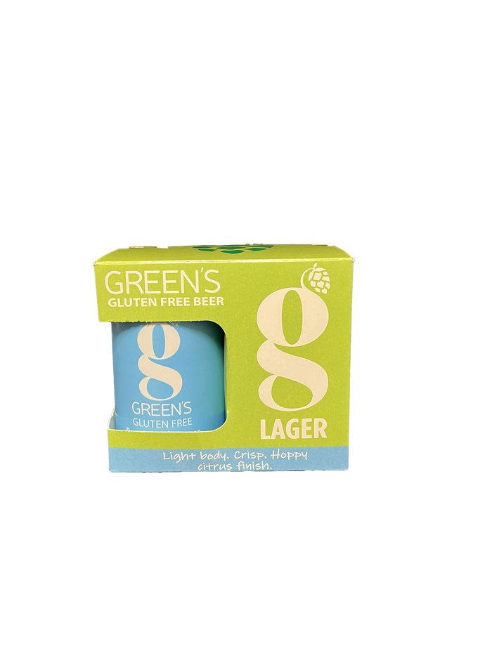 Greens Gluten Free Lager 4 Pack Cans