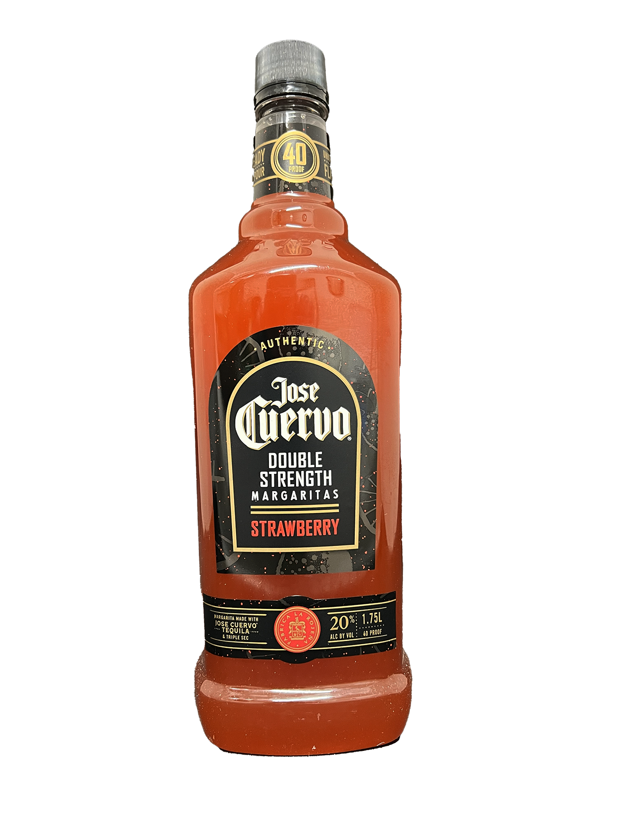 Jose Cuervo Double Strength Strawberry Margarita 1.75L