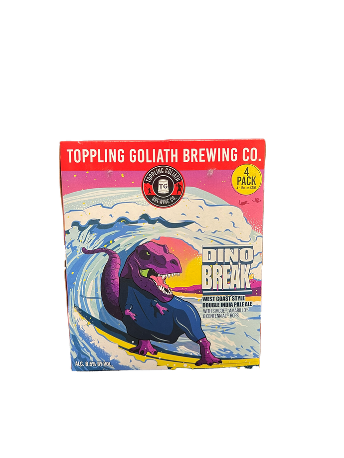 Toppling Goliath Dino Break West Coast DIPA 4 Pack