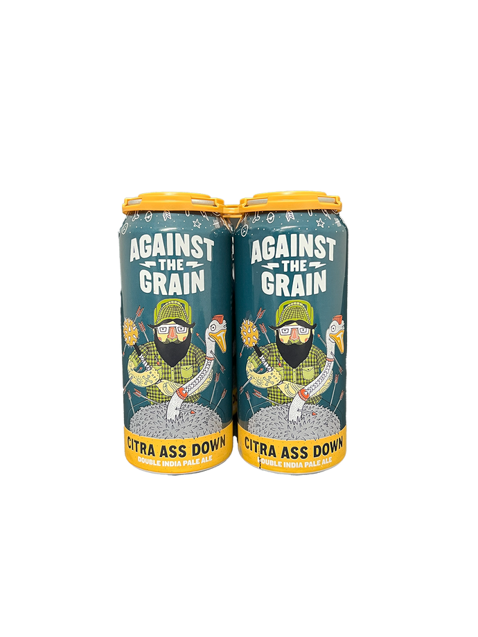 Against The Grain Citra Ass Down DIPA 4 Pack Cans