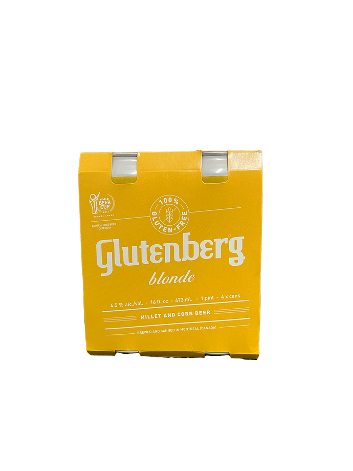 Glutenberg Blonde 4 Pack Cans