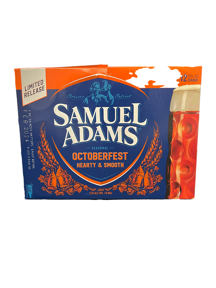 Samuel Adams Seasonal 12 Pack Cans