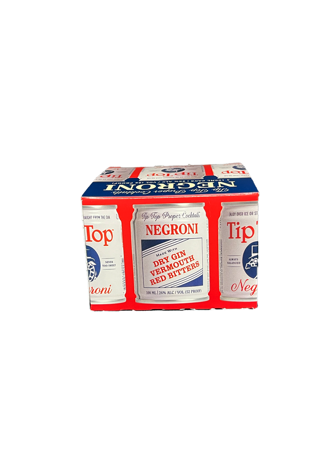 Tip Top Negroni 100ML 4 Pack Cans