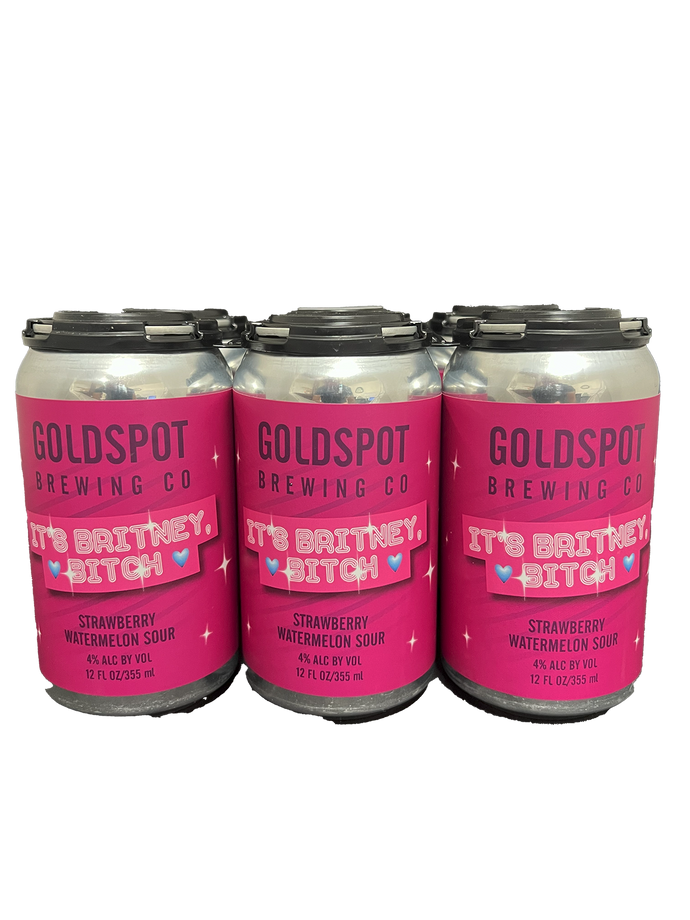 Goldspot Its Britney, Bitch Sour 4 Pack Cans