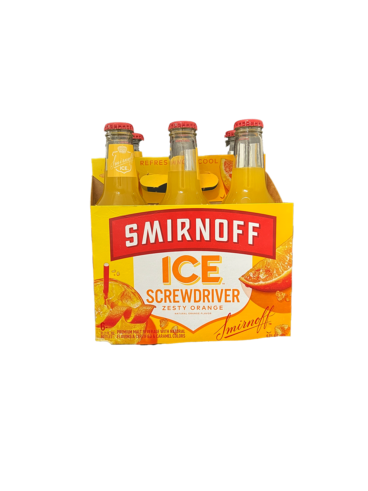 Smirnoff Ice Screwdriver 6 Pack Bottles