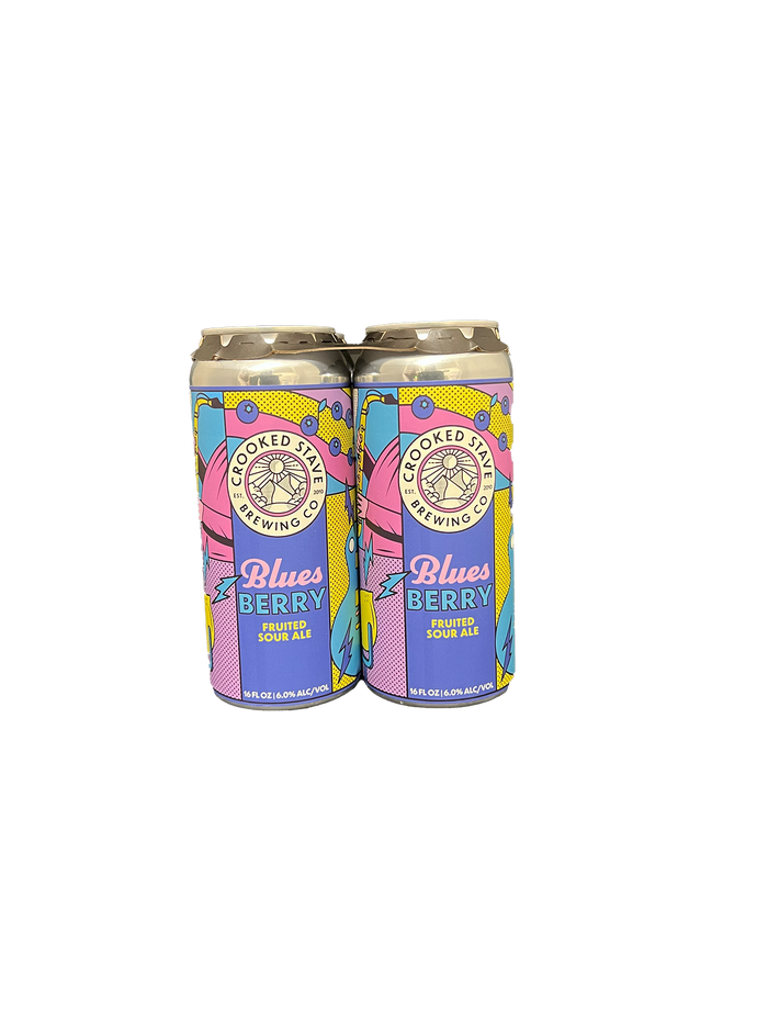 Crooked Stave Blues Berry Sour Ale 4 Pack Cans