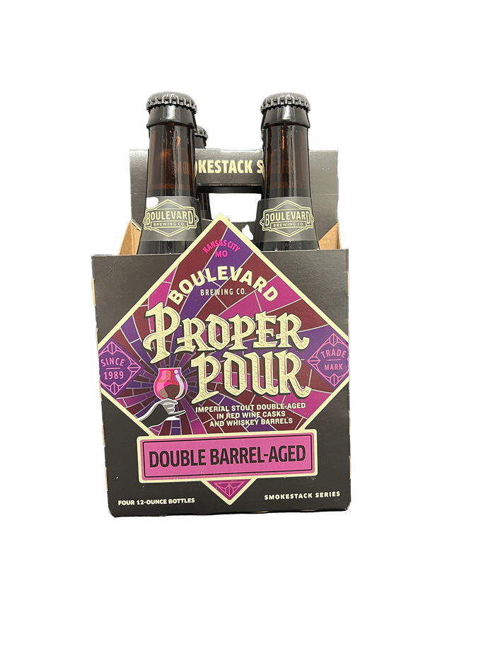 Boulevard Proper Pour Imperial Stout 4 Pack Bottles