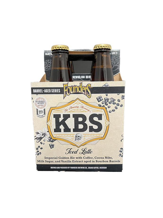 Founders KBS Iced Latte 4 Pack Bottles