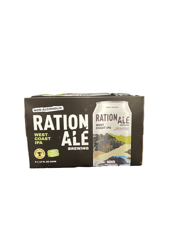 Ration Ale Non-Alcoholic West Coast IPA 6 Pack Cans