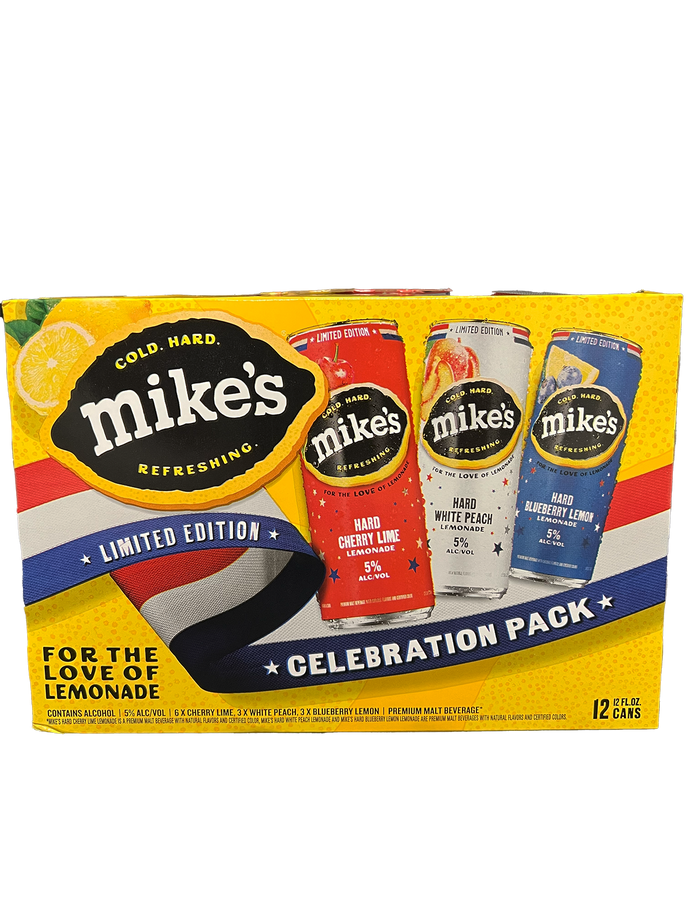 Mikes Seasonal Hard Lemonade Variety 12 Pack Cans