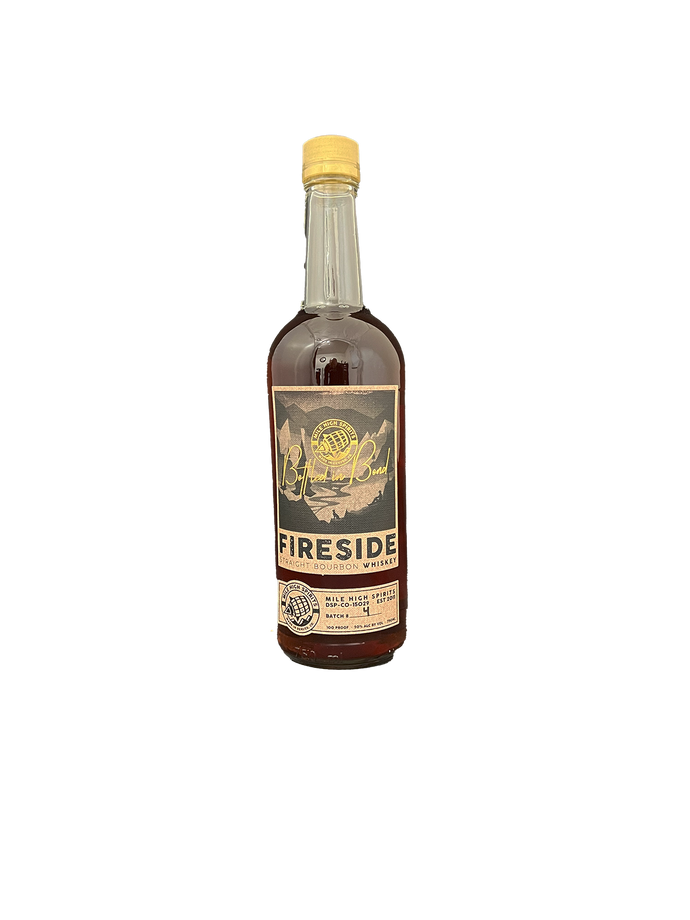 Mile High Spirits Fireside Bottled In Bond Straight Bourbon 750ML