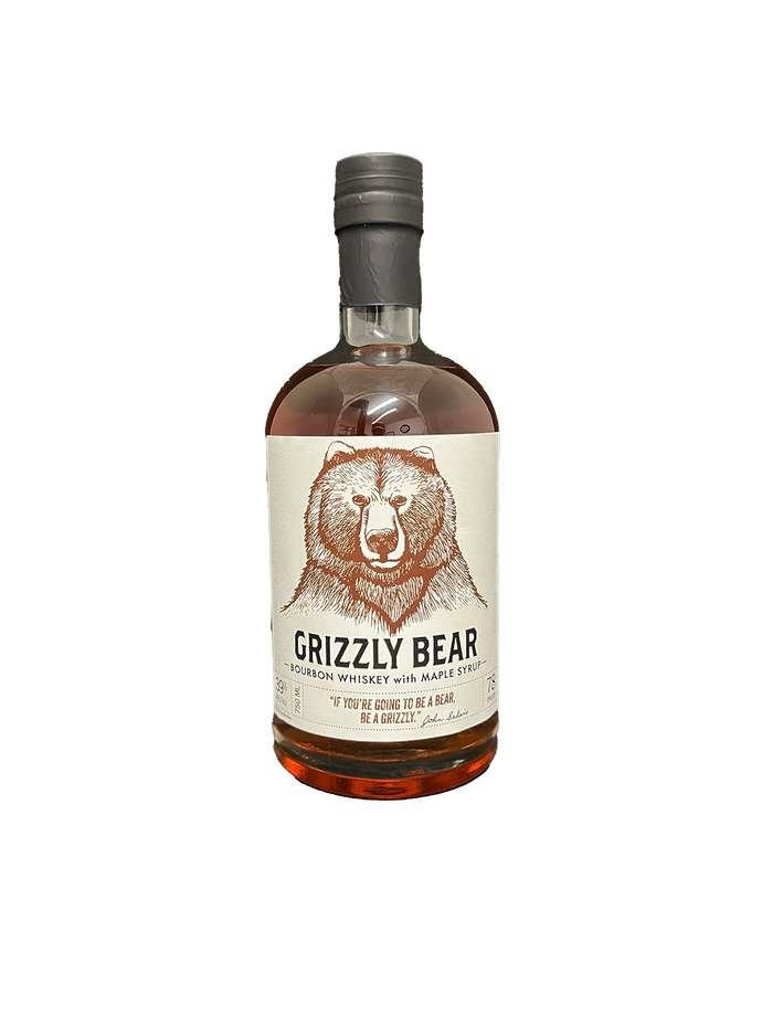 Grizzly Bear Bourbon with Maple Syrup 750ML