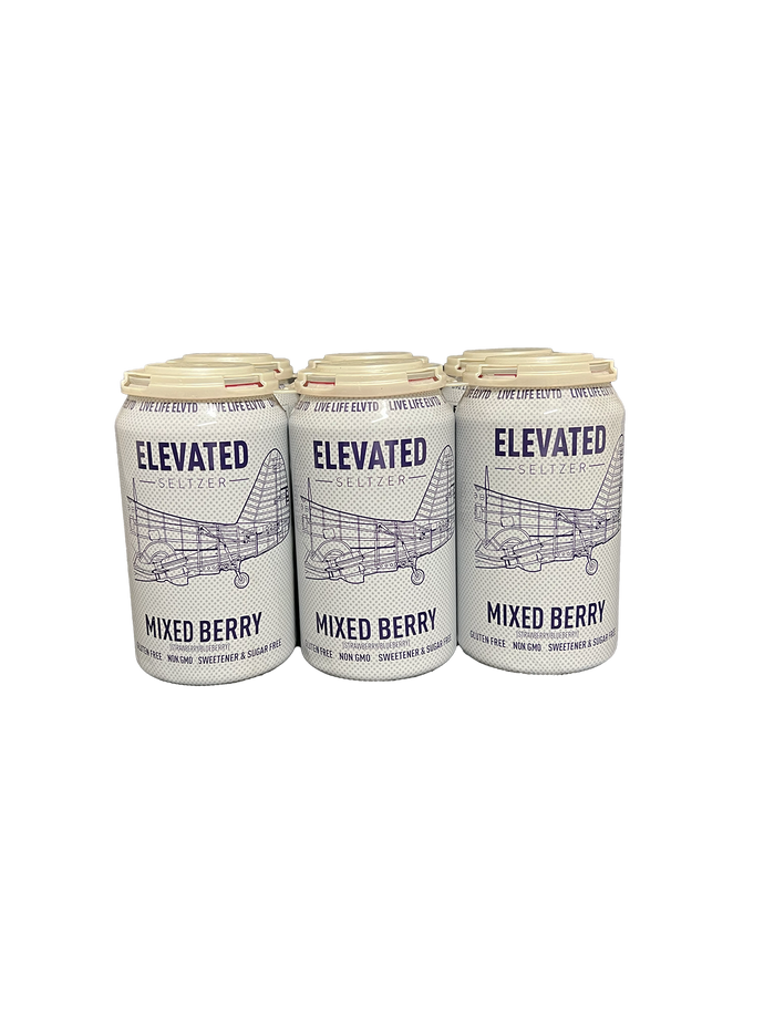 Elevated Mixed Berry 6 Pack Cans