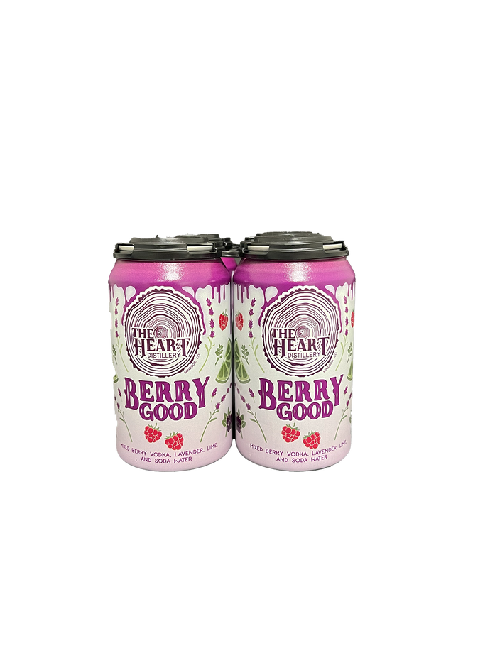 Heart Distillery Berry Good 4 Pack Cans