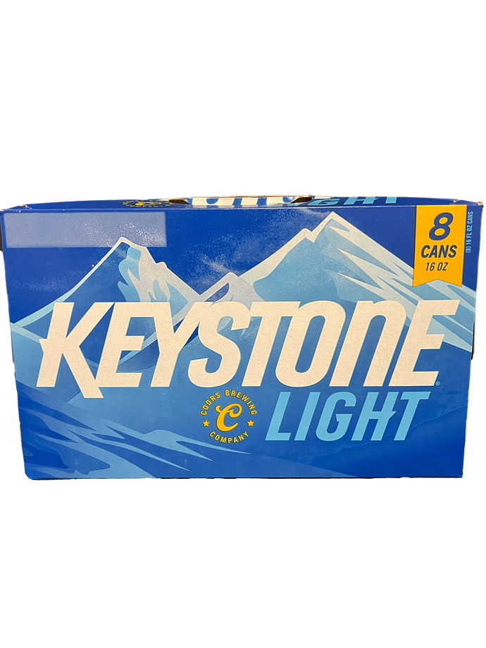 Keystone Light 8 Pack 16 oz Cans