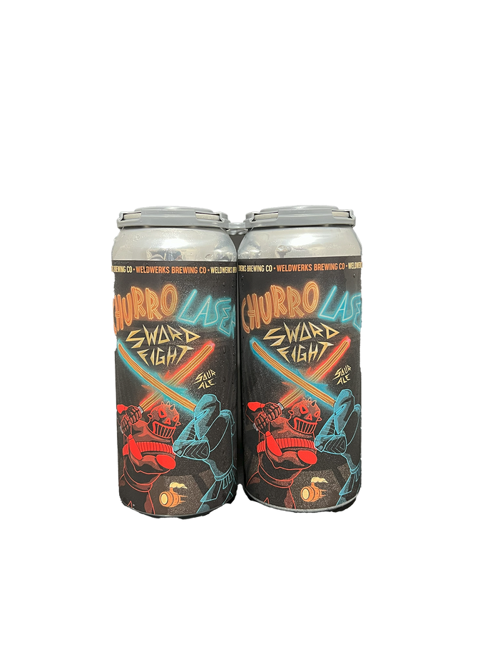Weldwerks Churro Laser Sword Fight Sour 4 Pack