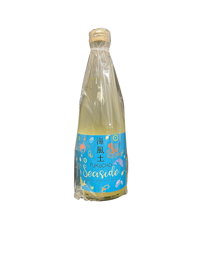 Fukucho Seaside Sparkling Junmai Sake 500ML