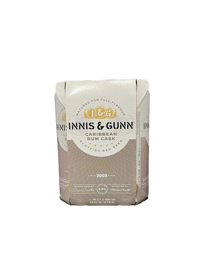 Innis & Gunn Single Caribbean Rum Aged 4 Pack Cans