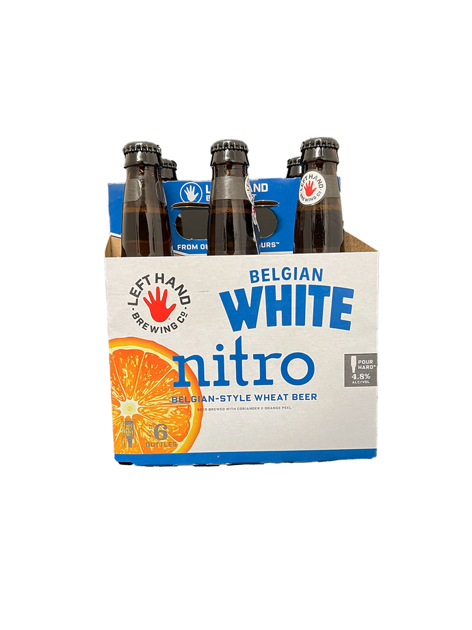 Left Hand Belgian White Nitro 6 Pack Bottles