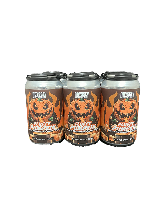 Odyssey Fluffy Pumpkin Porter 6 Pack Cans