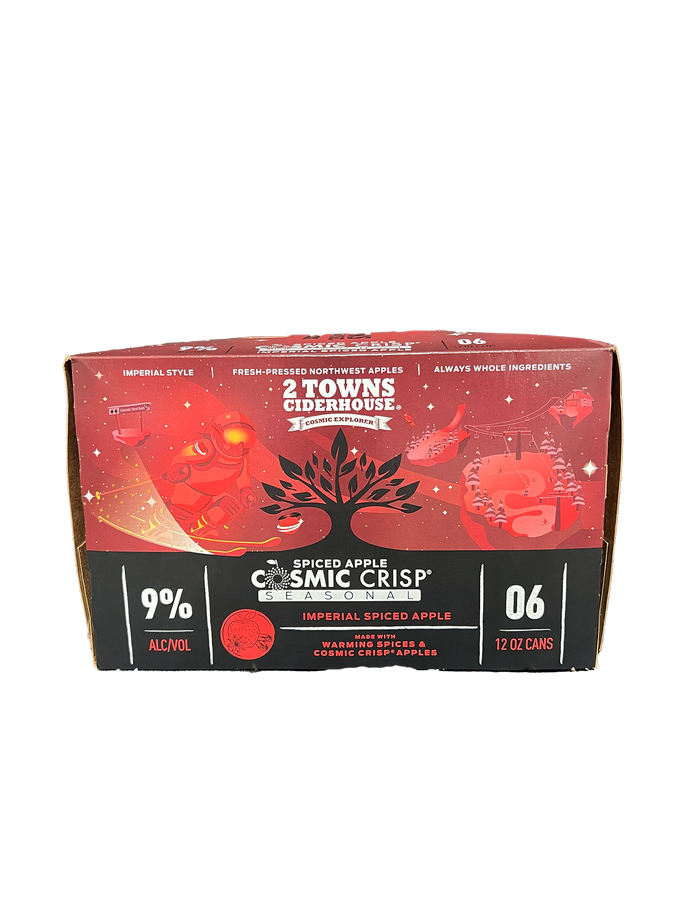 2 Towns Seasonal Cider 6 Pack Cans