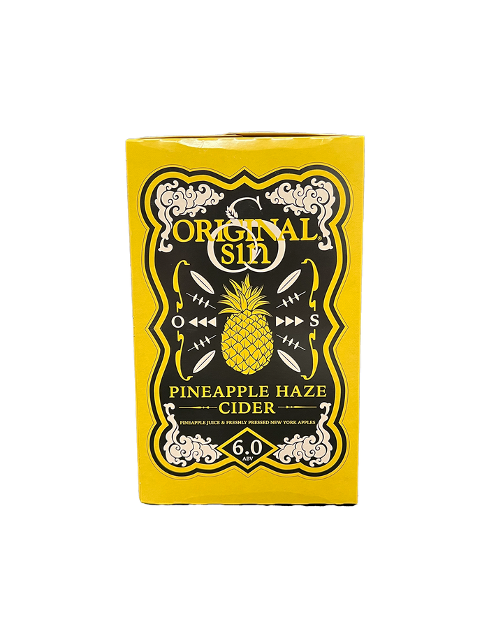 Original Sin Pineapple Haze Cider 6 Pack Cans