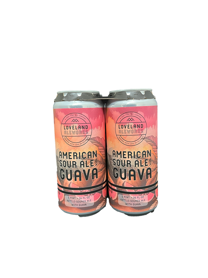 Loveland Aleworks Guava Sour 4 Pack Cans