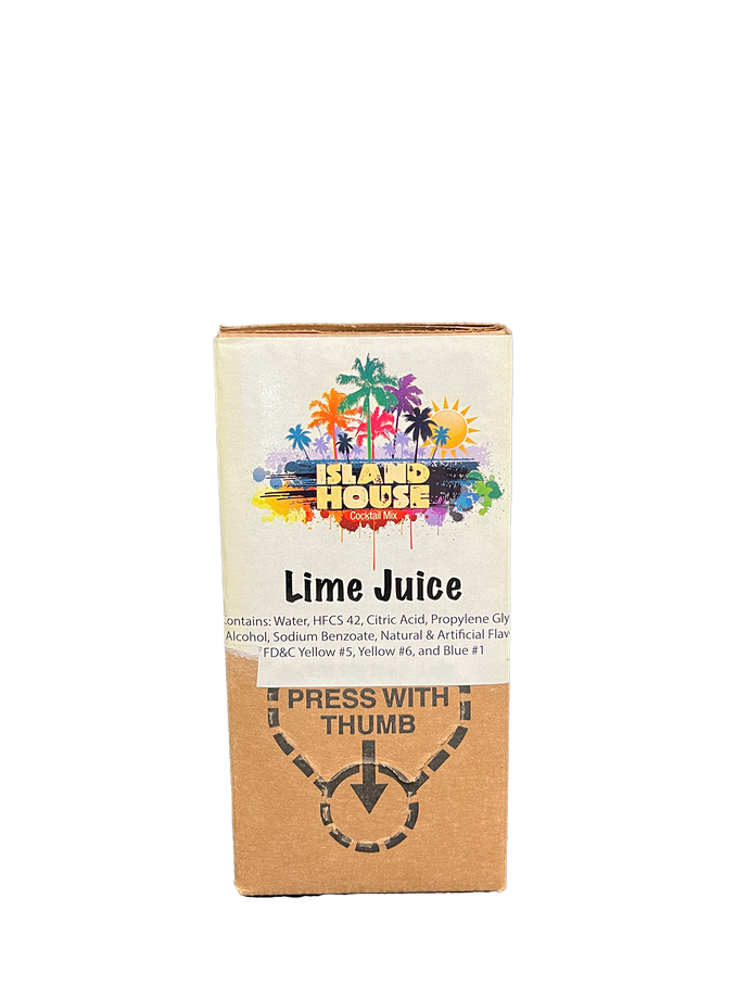 Island House Lime Juice 128oz