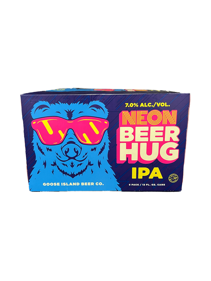 Goose Island Neon Beer Hug IPA 6 Pack Cans