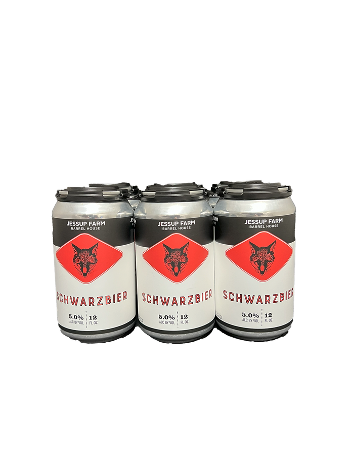 Jessup Farm Schwarzbier 6 Pack Cans