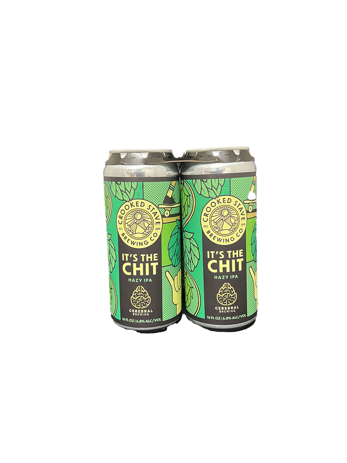 Crooked Stave Its The Chit Hazy IPA 4 Pack Cans