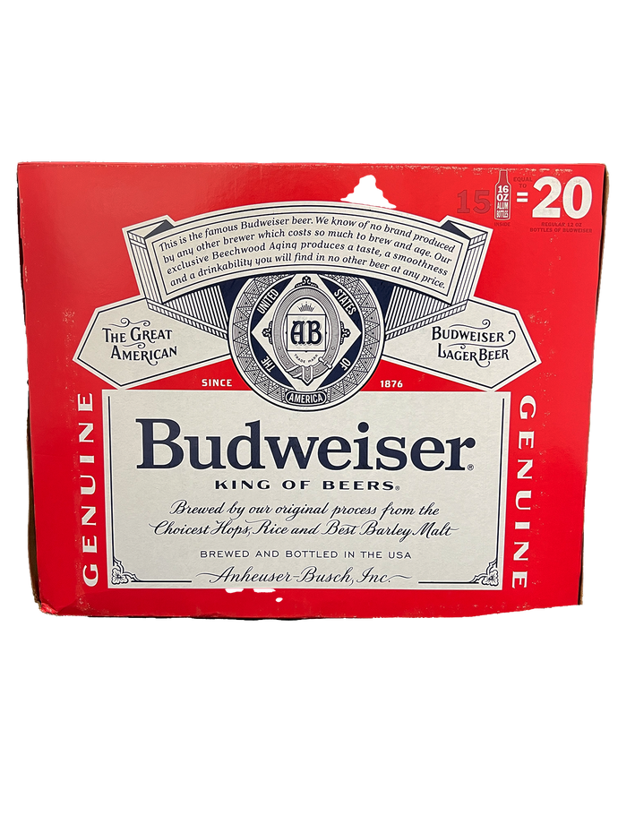 Budweiser 15 Pack Aluminum Bottles