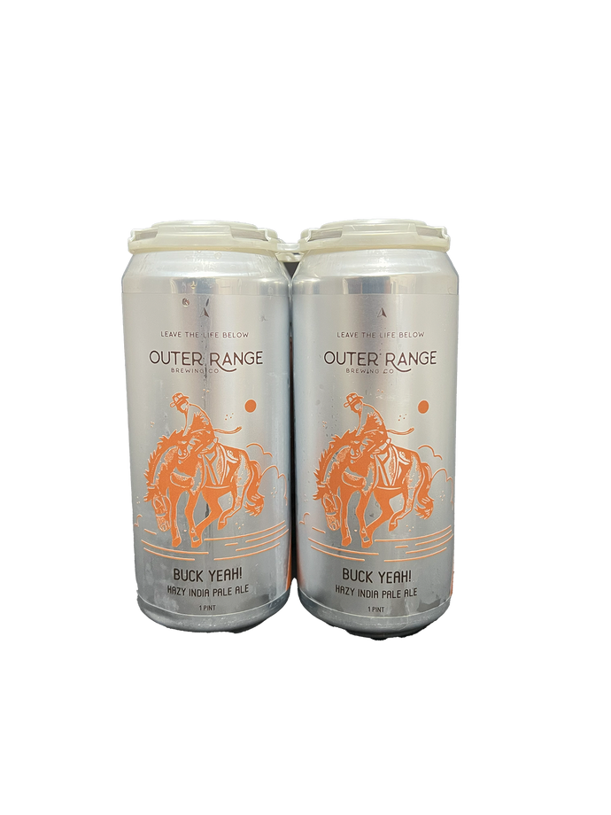 Outer Range Buck Yeah! Hazy IPA 4 Pack Cans