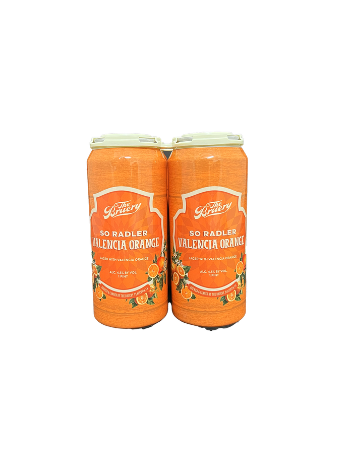 The Bruery So Radler Valencia Orange 4 Pack