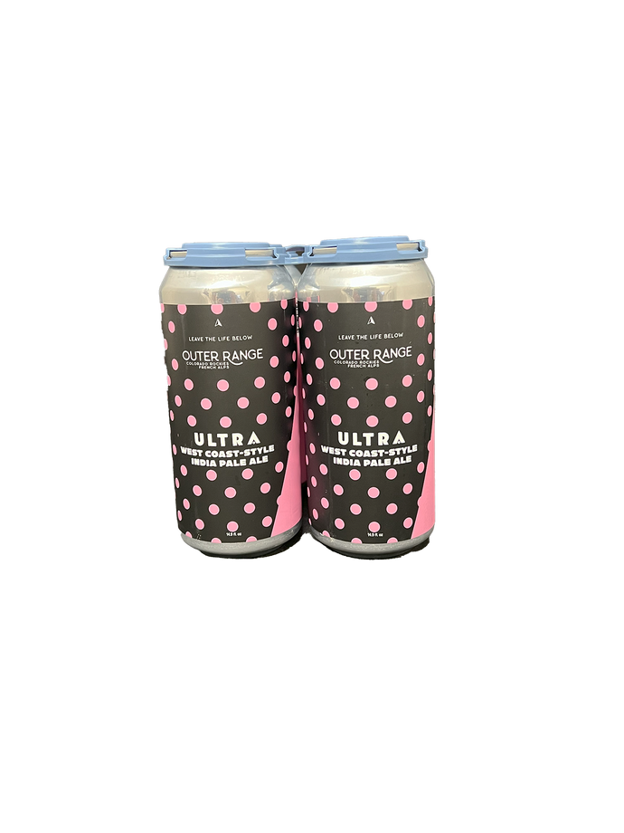 Outer Range Ultra West Coast IPA 4 Pack Cans
