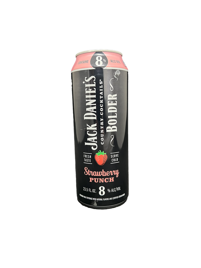 Jack Daniels Bolder Country Cocktails Strawberry Punch 23.5 oz