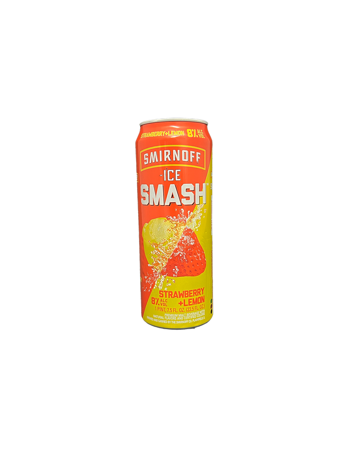 Smirnoff Ice Smash Strawberry Lemon 24 Oz