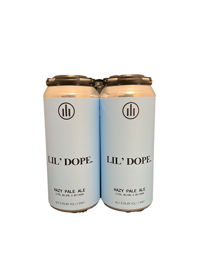 Milieu Lil Dope Hazy Pale 4 Pack Cans