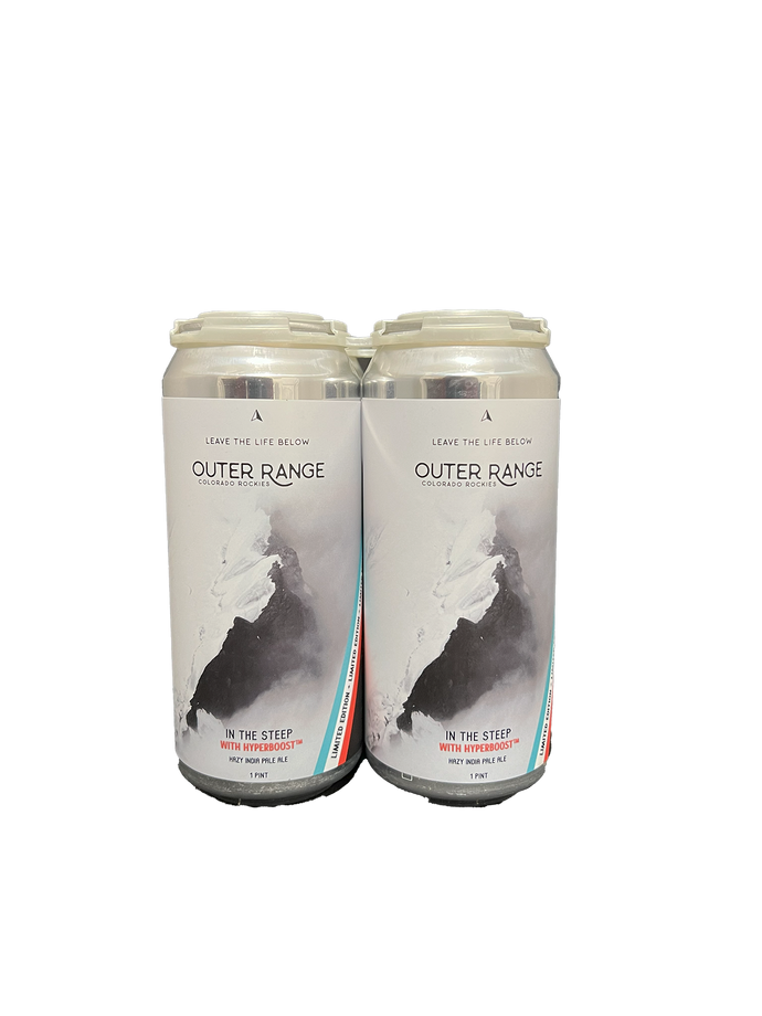 Outer Range In The Steep With Hyperboost Hazy IPA 4 Pack